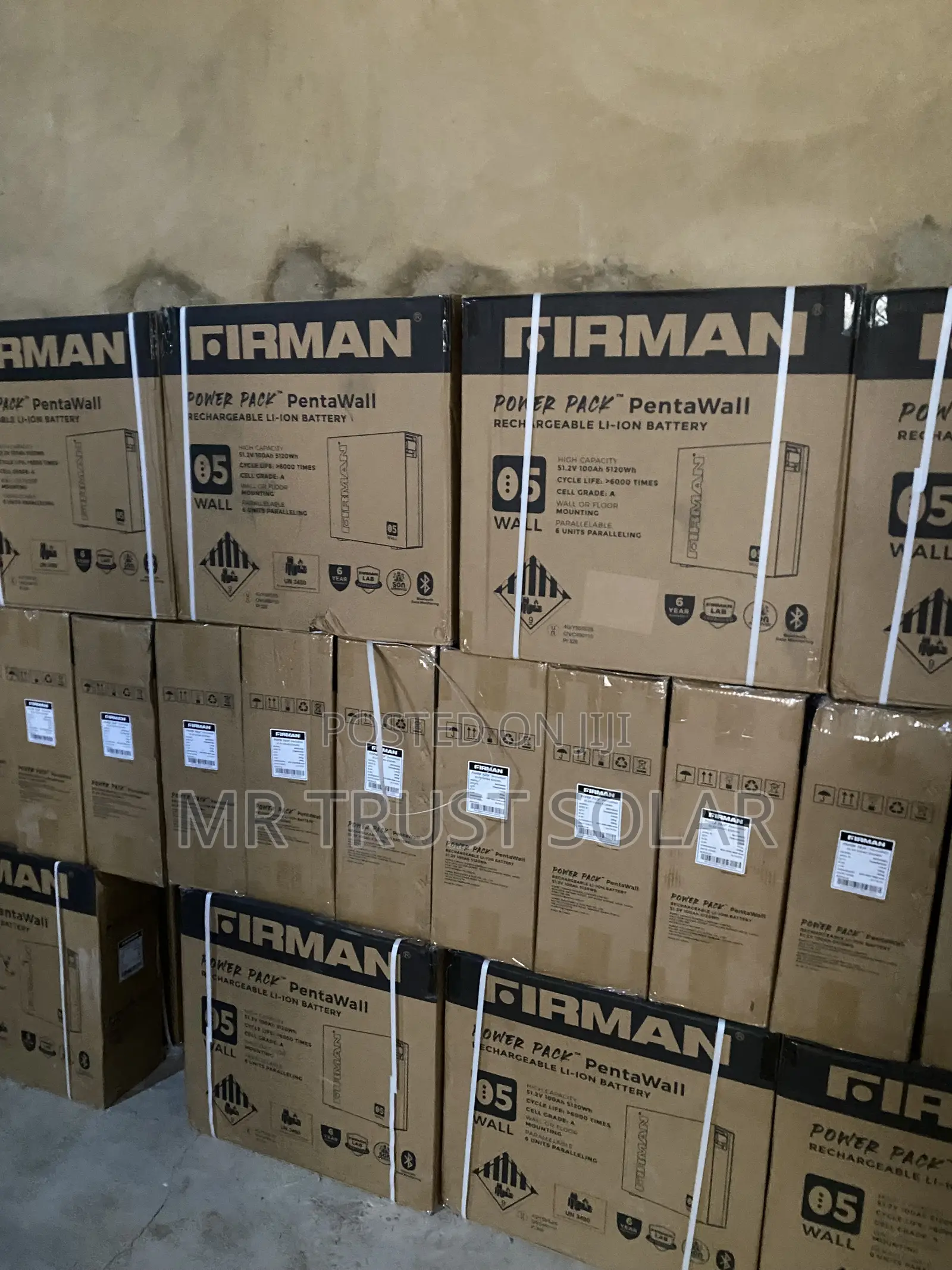 5kwh 51.2v Firman Lithium Ion Battery