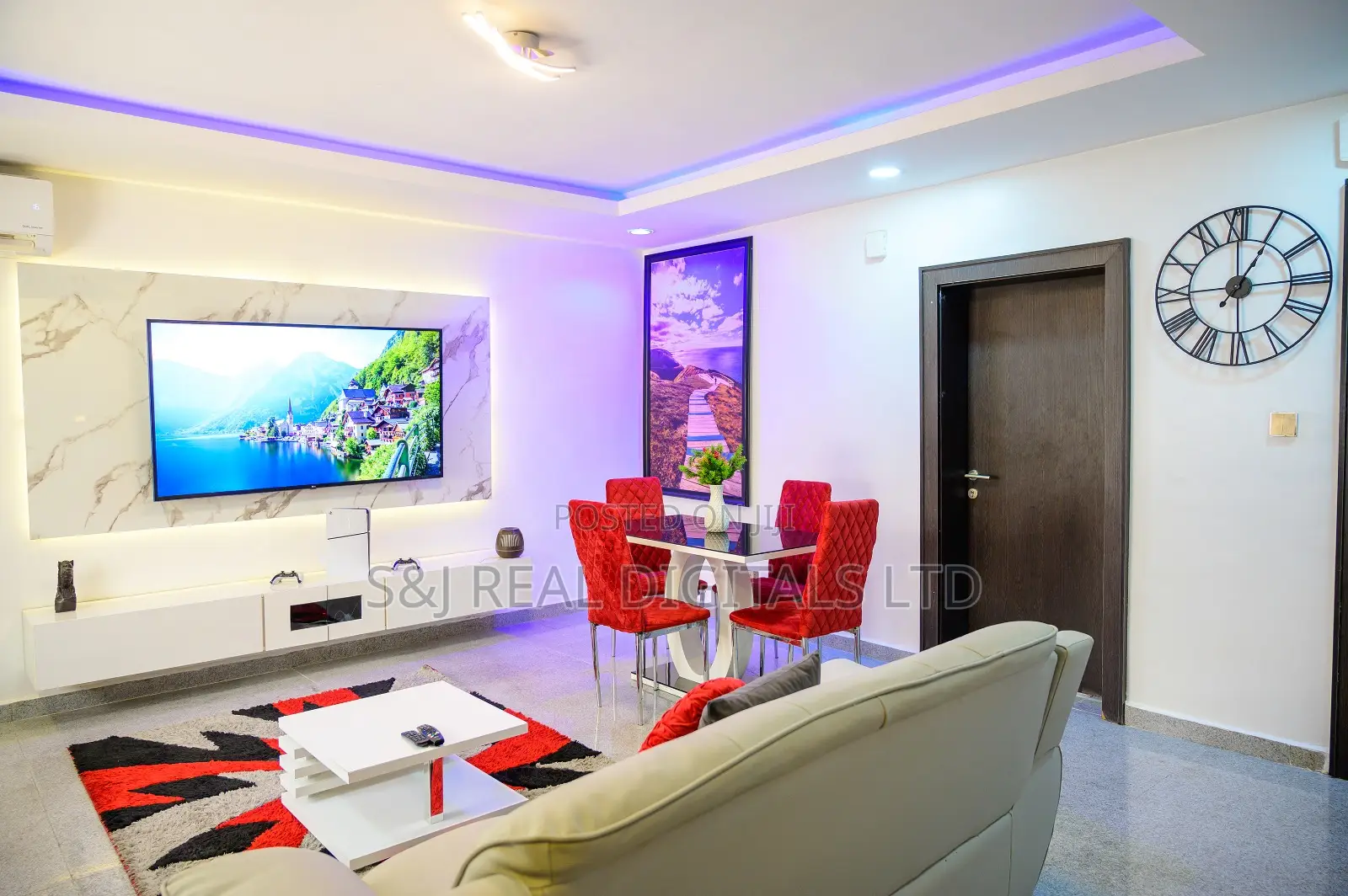Furnished 3bdrm Apartment in Life Camp for rent