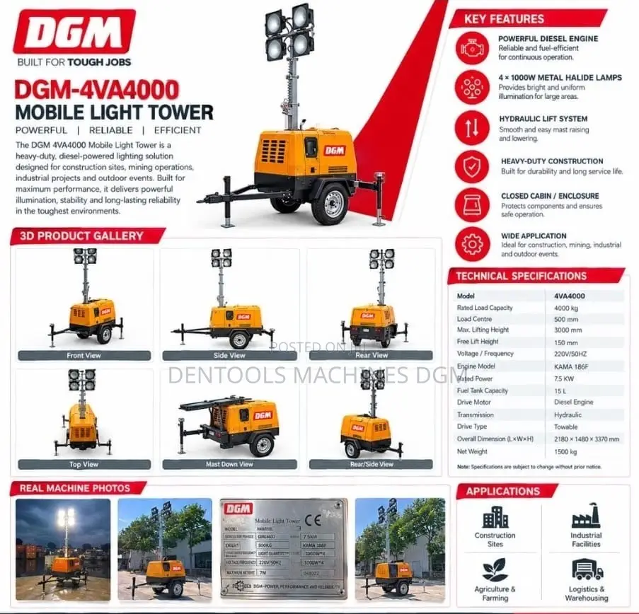 DGM Mobile Tower Light