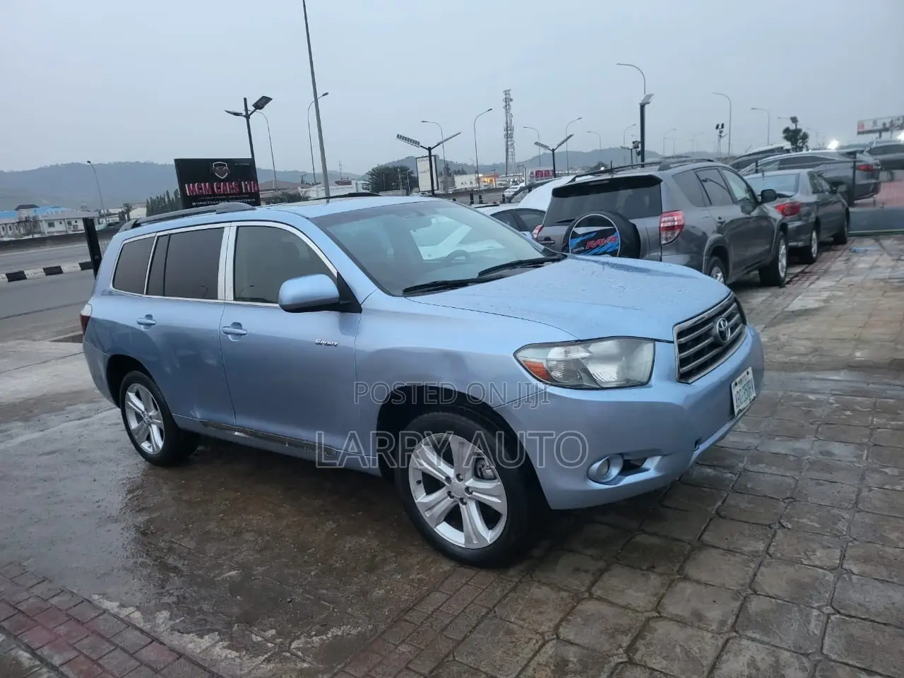 Toyota Highlander 2010 Blue