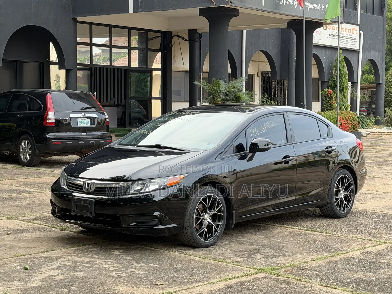 Honda Civic EX Sedan 2012 Black
