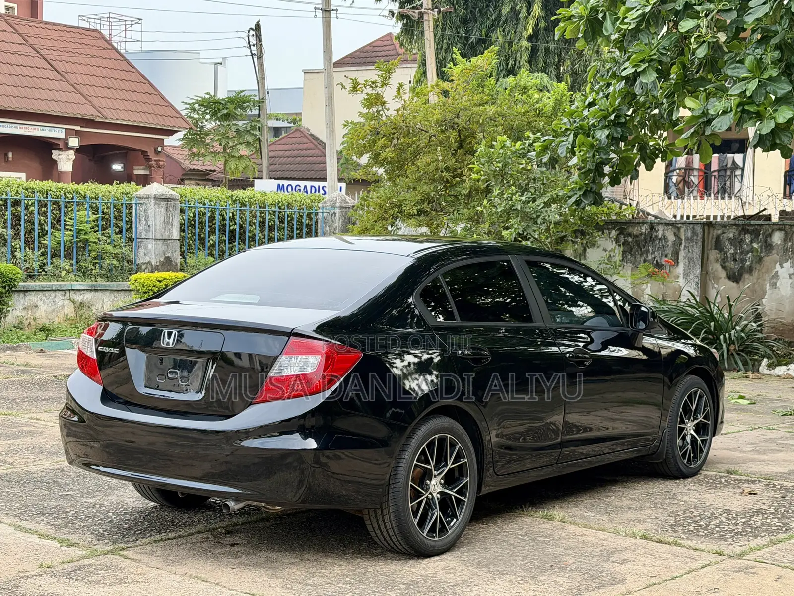 Honda Civic EX Sedan 2012 Black