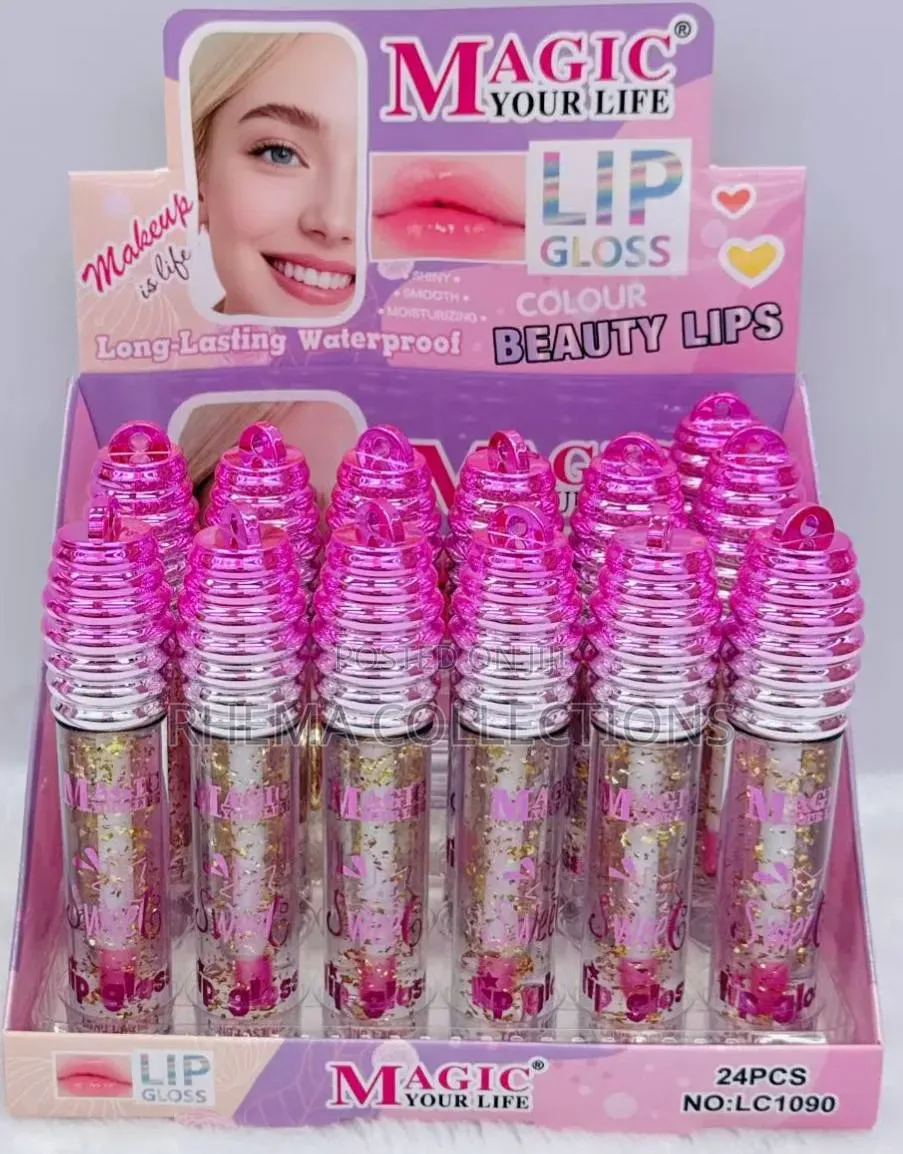 MAGIC YOUR LIFE Lip Gloss – 24 Pieces Display Pack