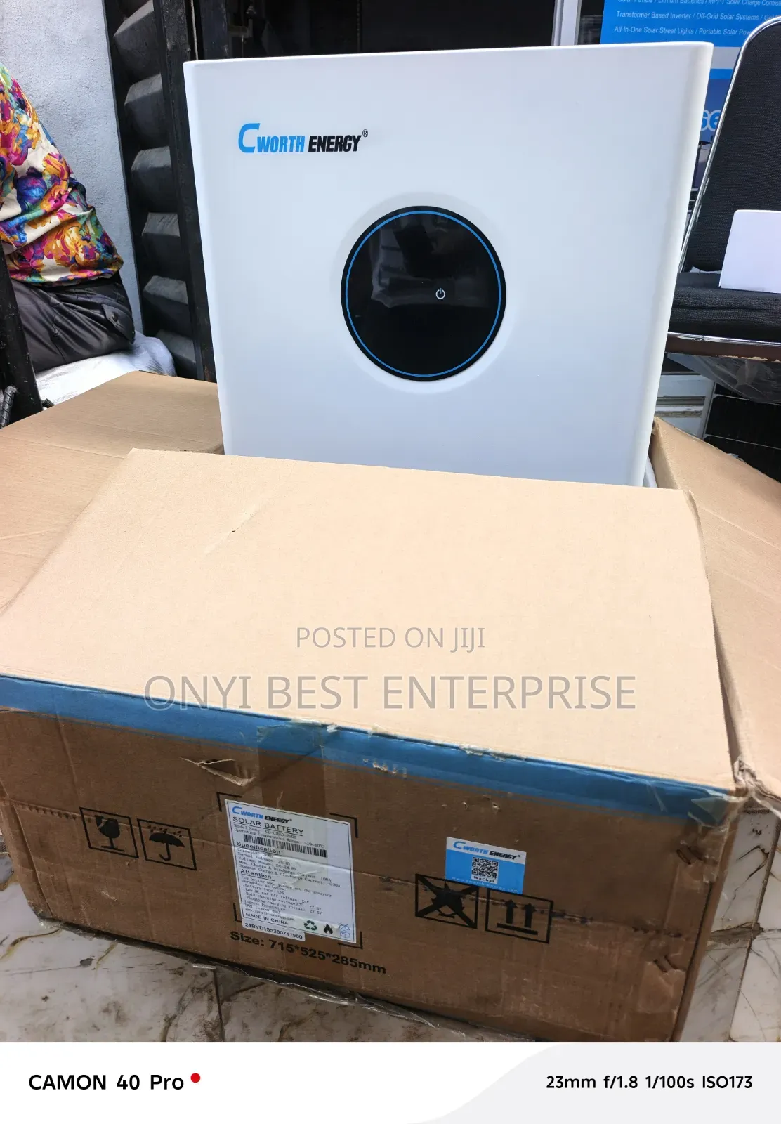C Worth Energy Lithium Ion Battery 5kwh Upgrade New Model