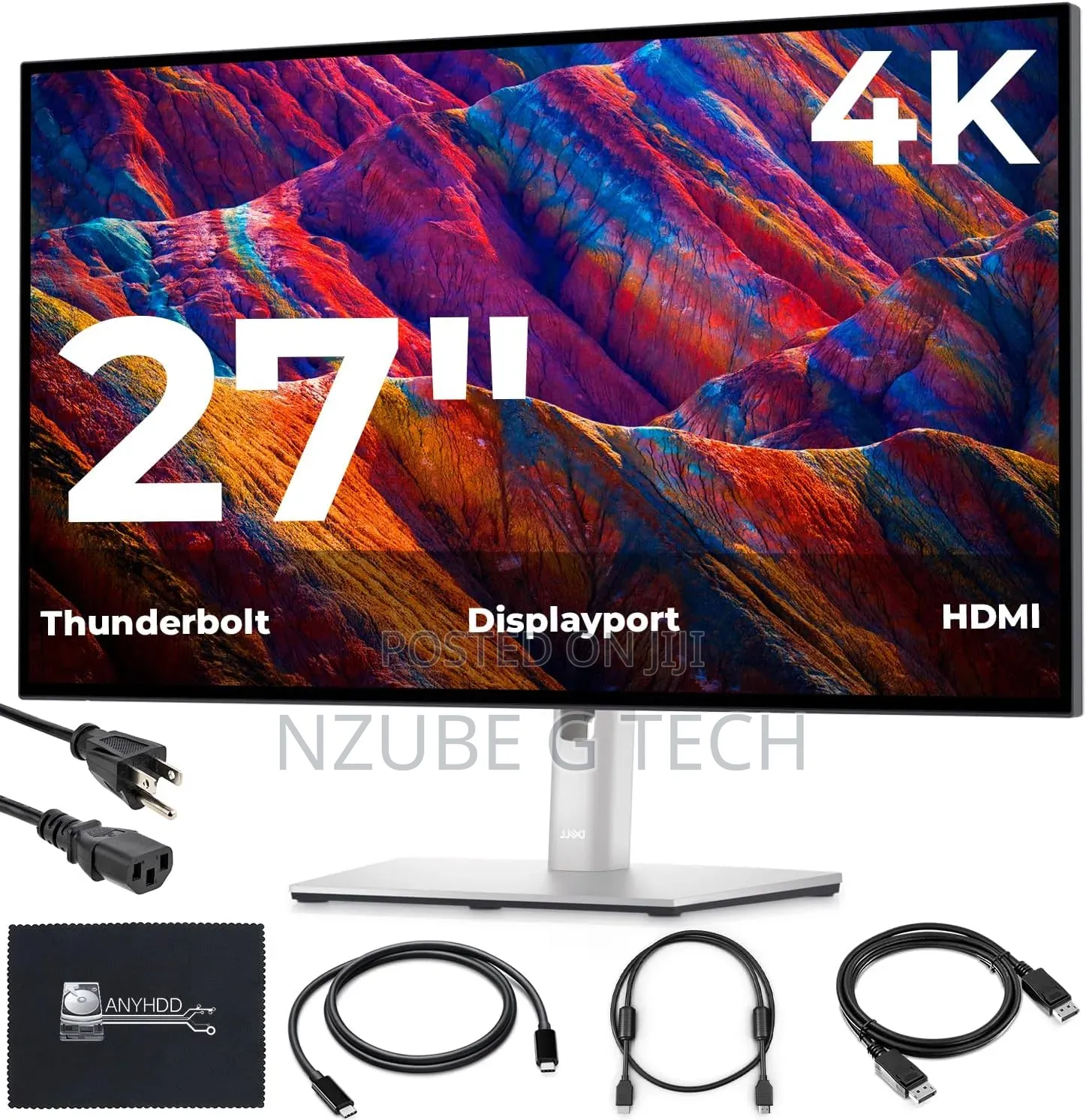 Dell UltraSharp 27-Inch 4K UHD IPS Black | USB-C | HDMI Monitor