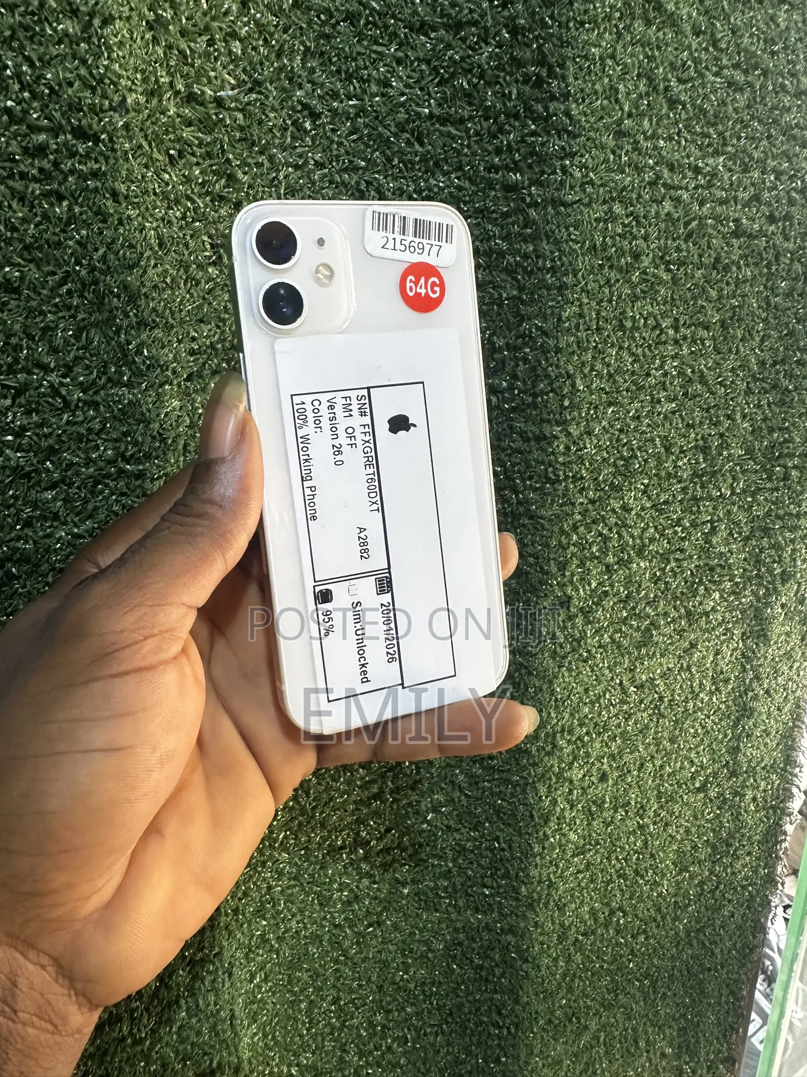 Apple iPhone 12 mini 64 GB White