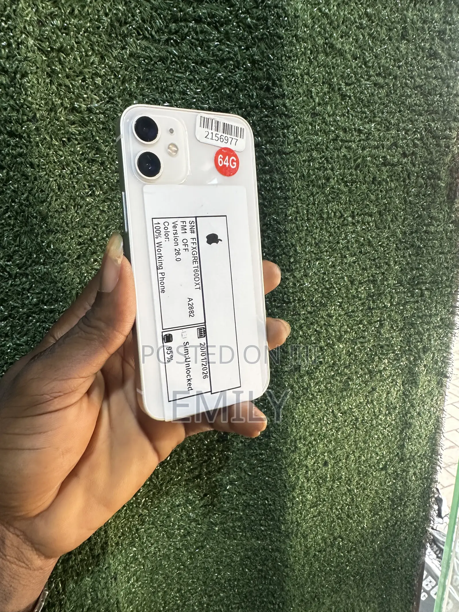 Apple iPhone 12 mini 64 GB White