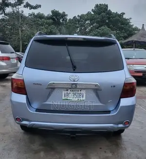 Toyota Highlander Hybrid Limited 2010 Blue