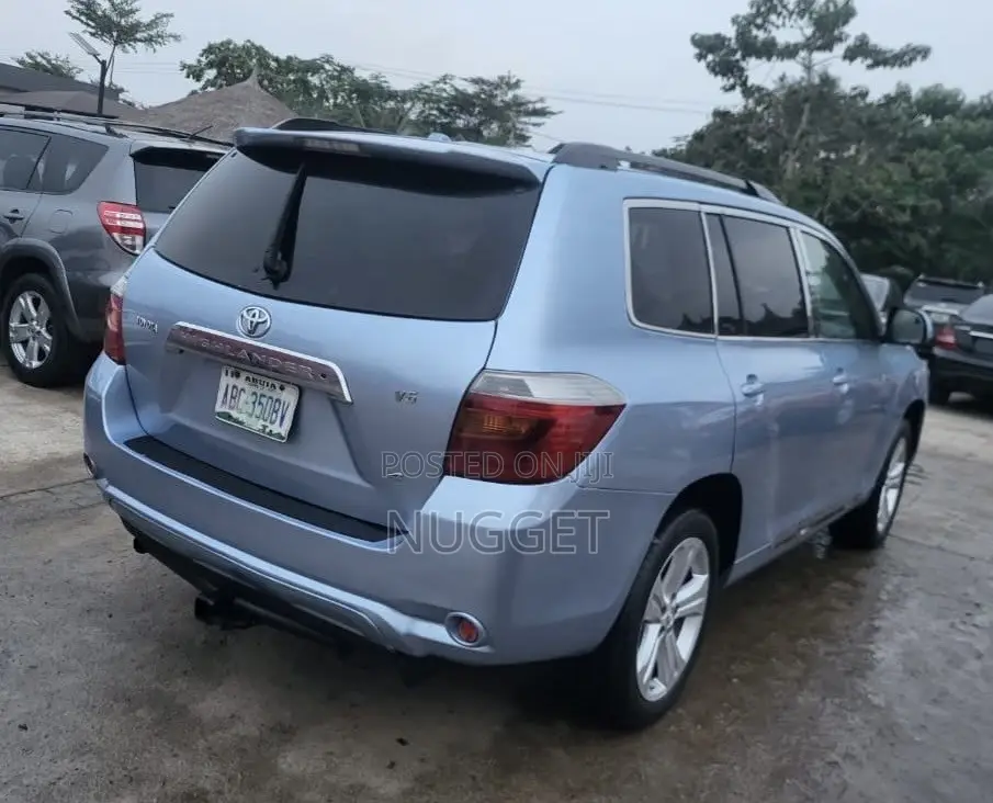 Toyota Highlander Hybrid Limited 2010 Blue