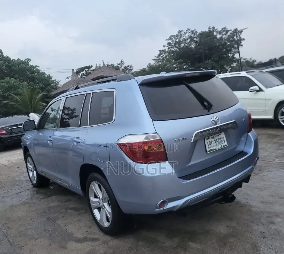 Toyota Highlander Hybrid Limited 2010 Blue