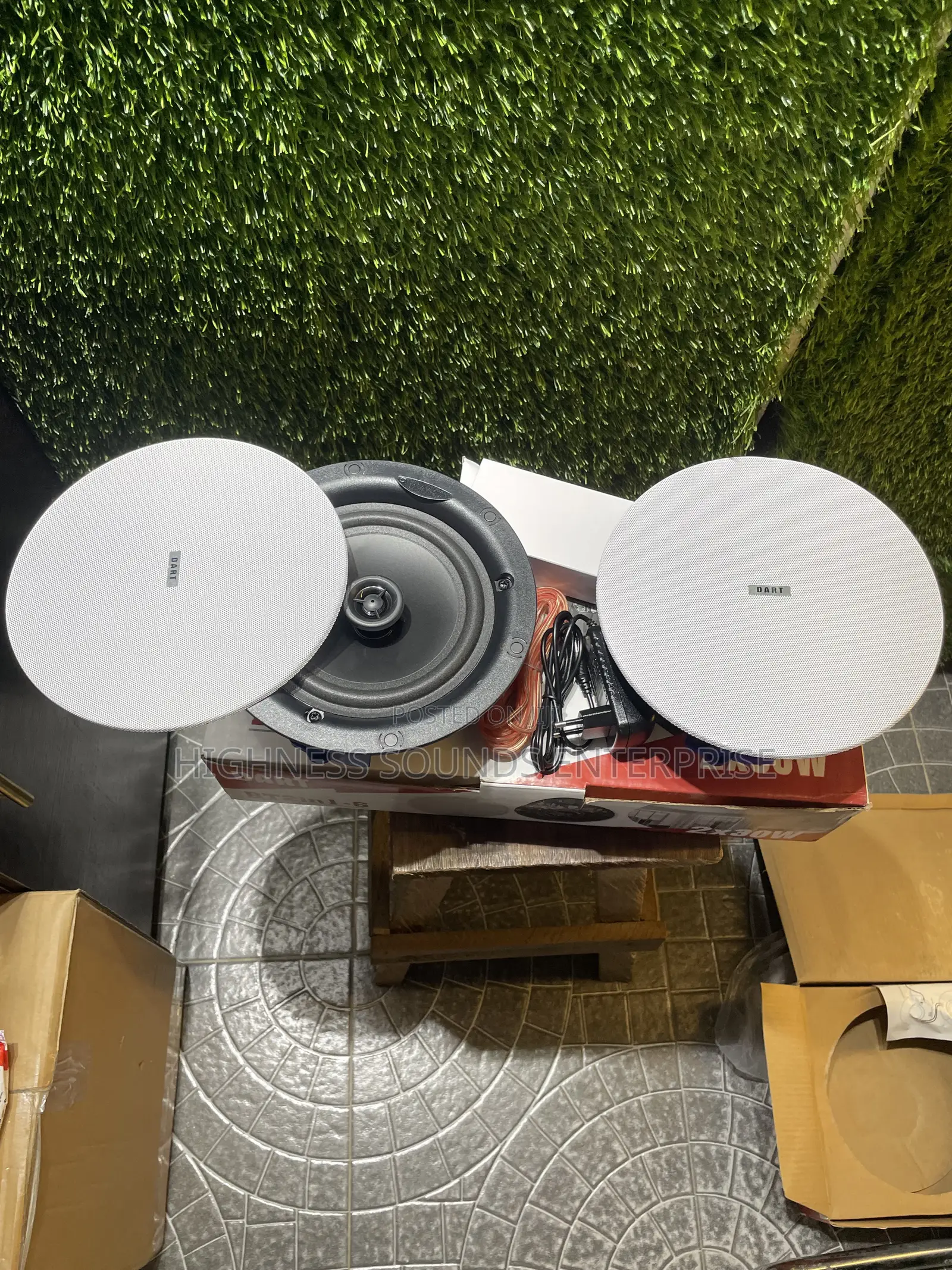Dart 30w 2in1 Frameless Bluetooth Ceiling Speaker