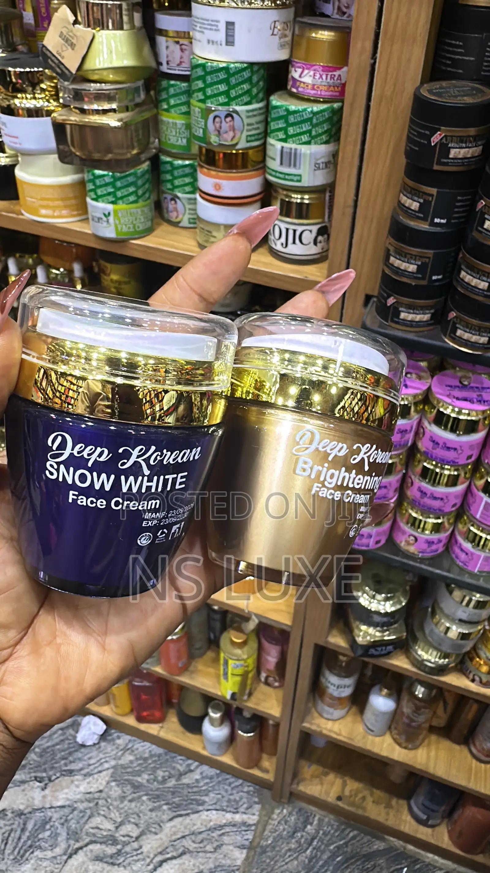 Deep Korean Snow White Face Cream