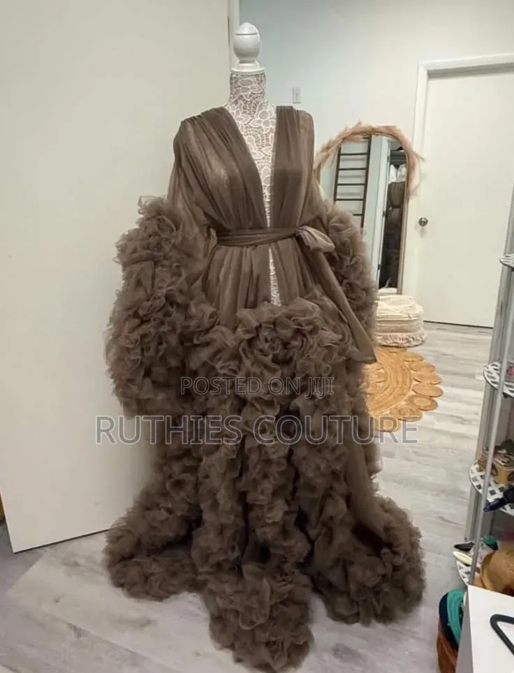 Luxury Bridal Shower Robe for Brides