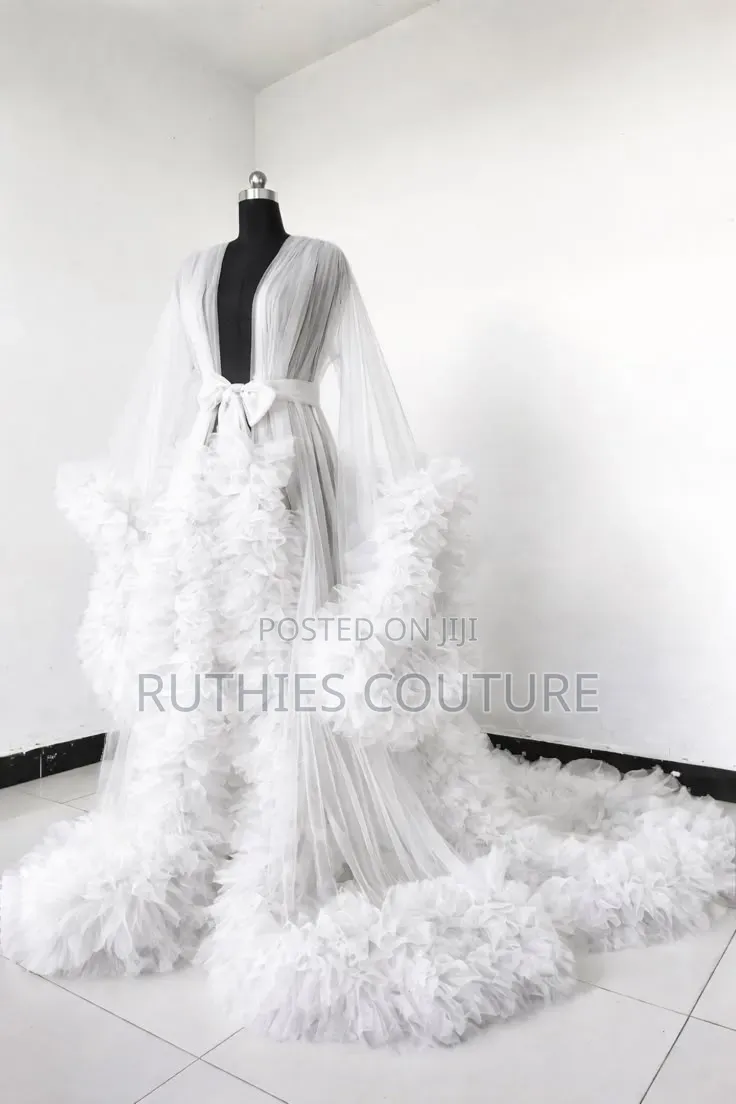 Luxury Bridal Shower Robe for Brides