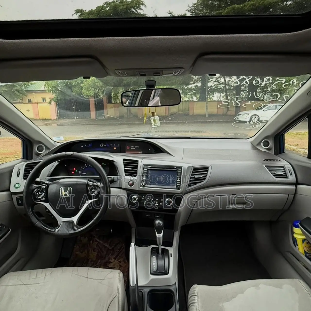 Honda Civic EX Sedan 2012 Blue