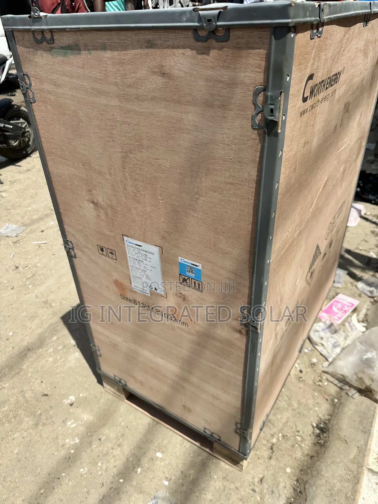 16kwh Lithium Battery With 10kva Cworth All in One Solar Generator