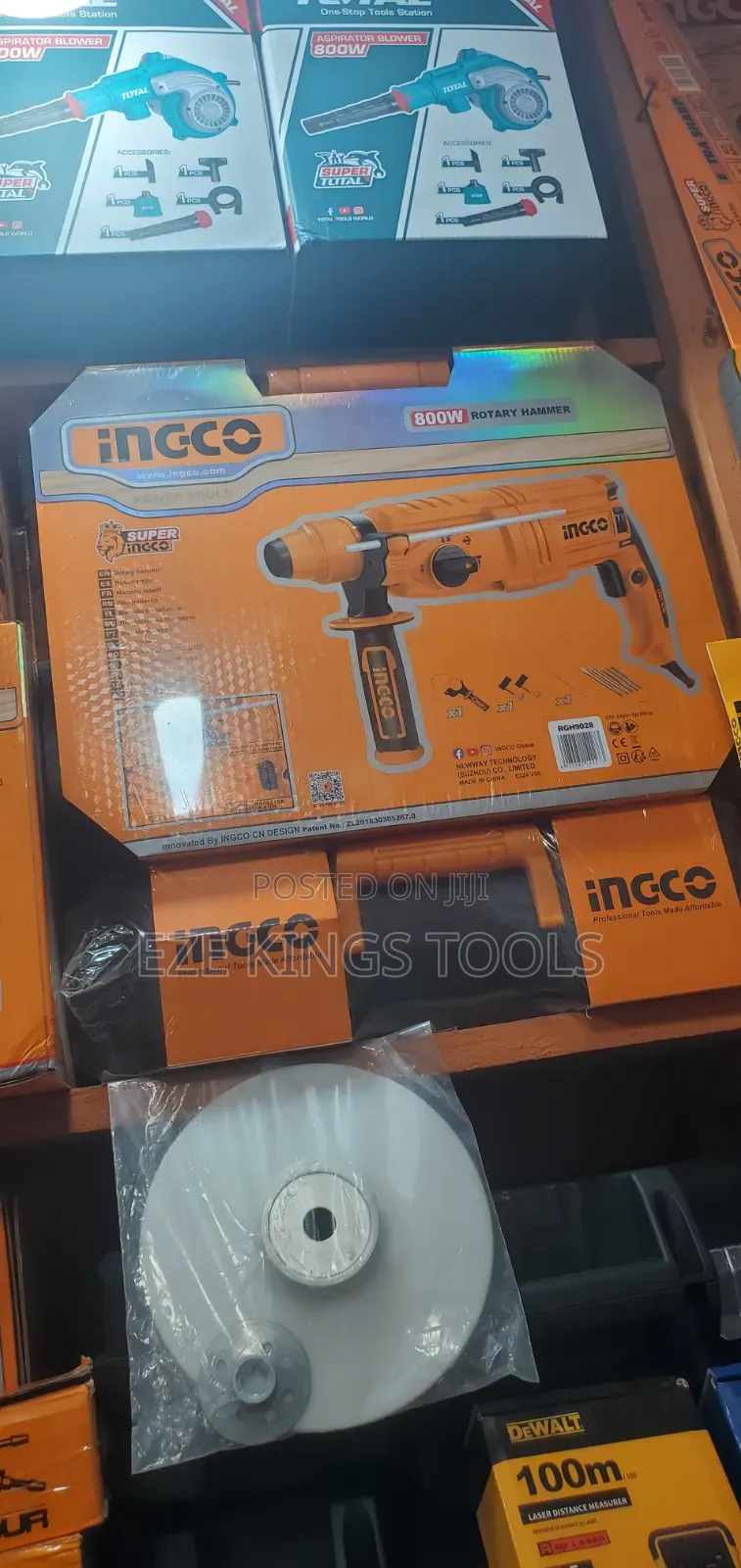 INGCO 800W Rotary Hammer Drill