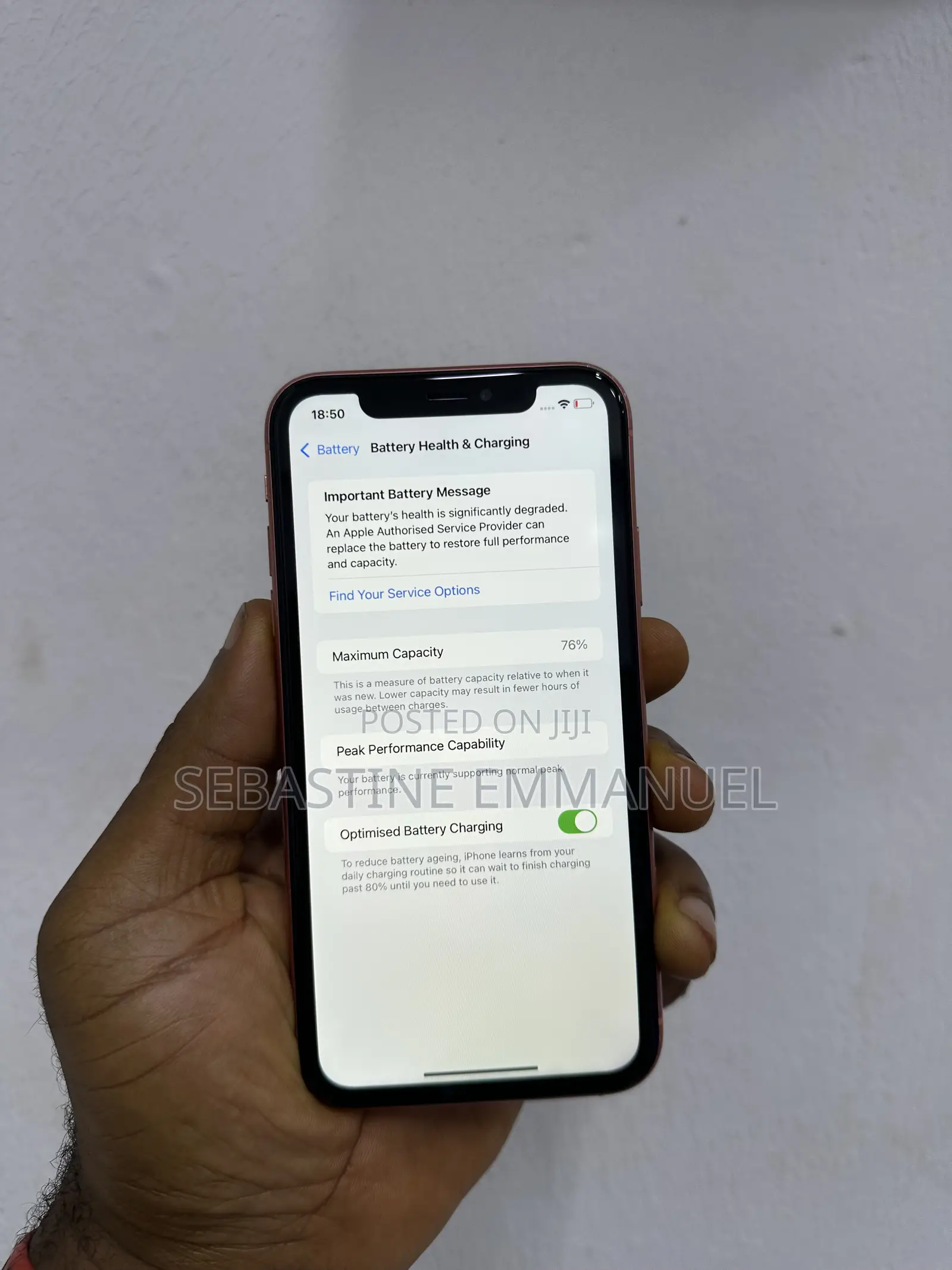 Apple iPhone XR 64 GB Orange
