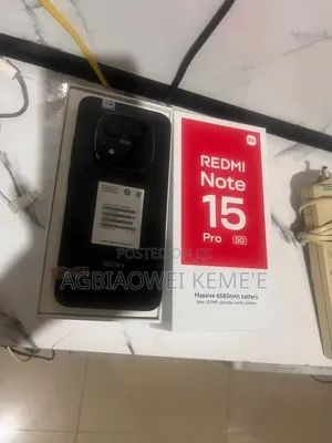 New Xiaomi Redmi Note 15 Pro 512 GB Black