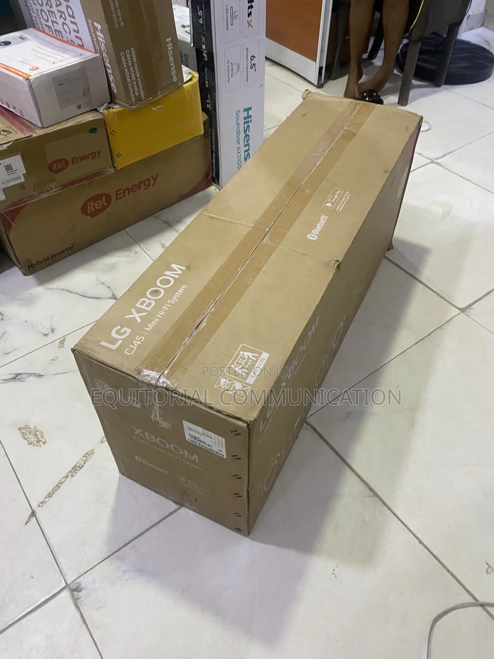 LG CJ45 720W Bluetooth Mini Hi-Fi Entertainment System