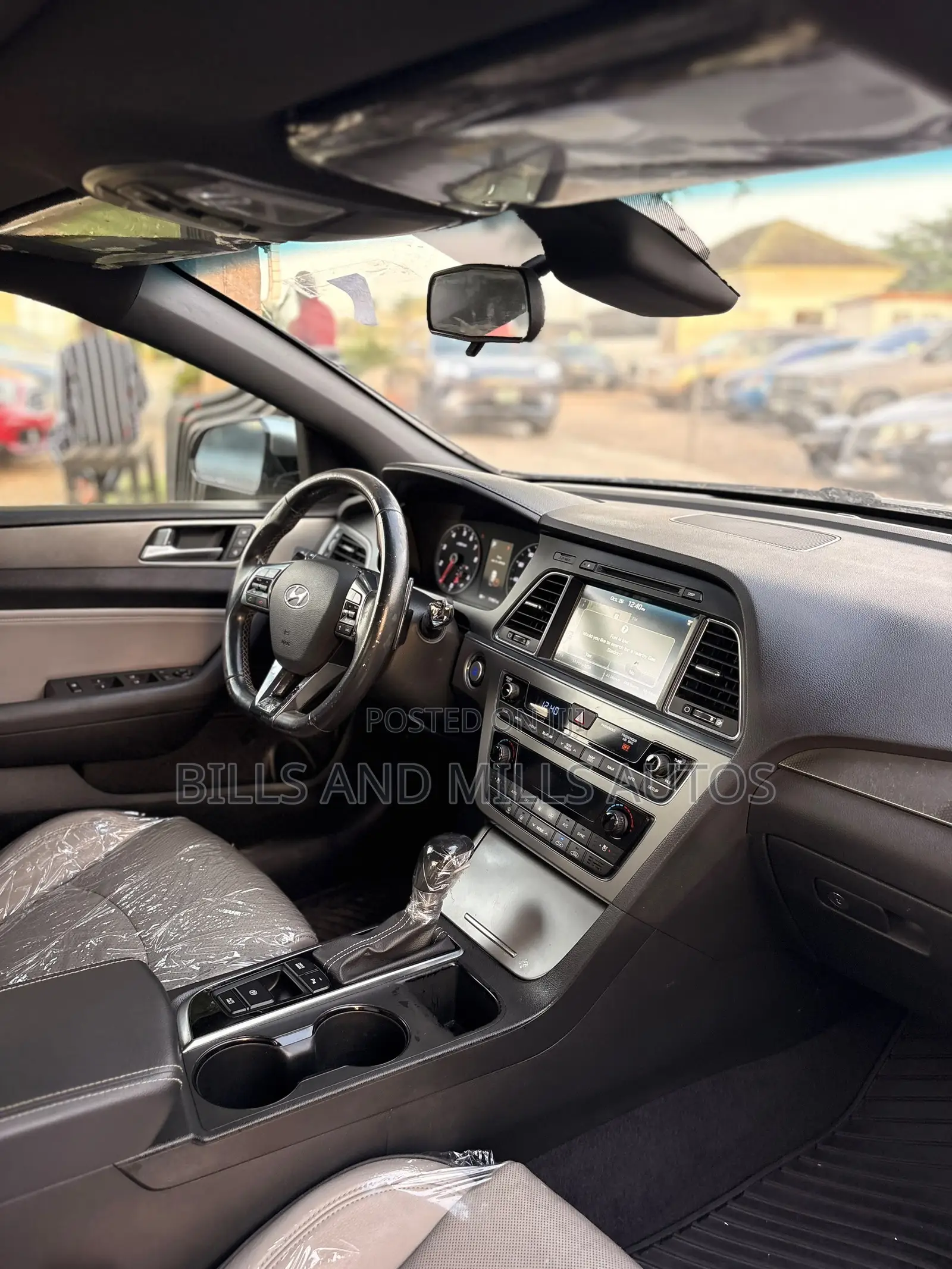 Hyundai Sonata Sport 2.0T 4dr Sedan (2.0L 4cyl Turbo 6A) 2015 Silver