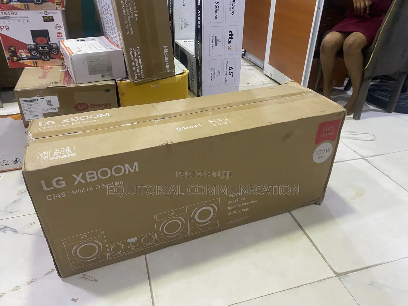 LG CJ45 720W Bluetooth Mini Hi-Fi Stereo Sound System