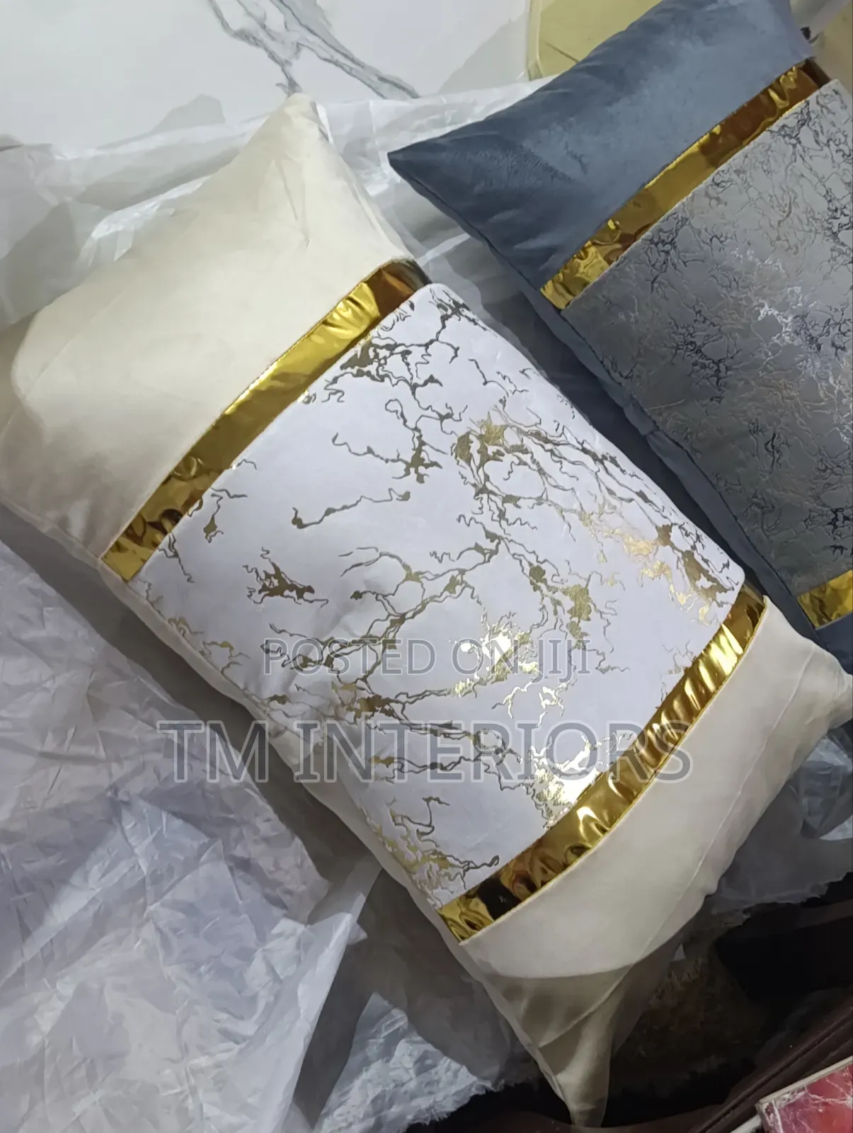 Beige Color Classy Throw Pillows