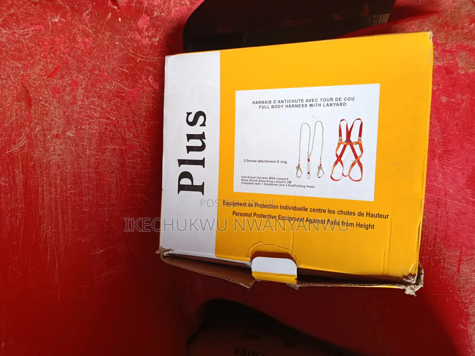 Plus Safety Double Harness Belt