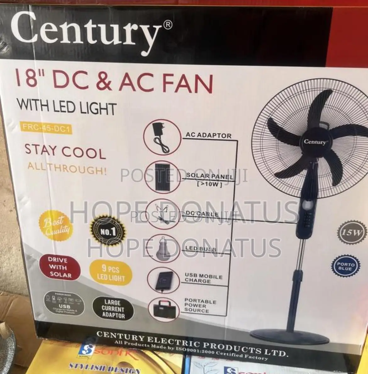 Century AC/Dc Fan 18”