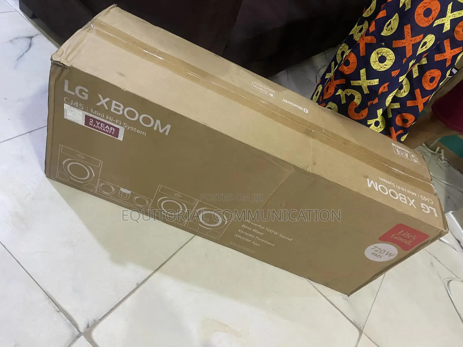 LG CJ45 XBOOM 720W Wireless Hi-Fi Music System