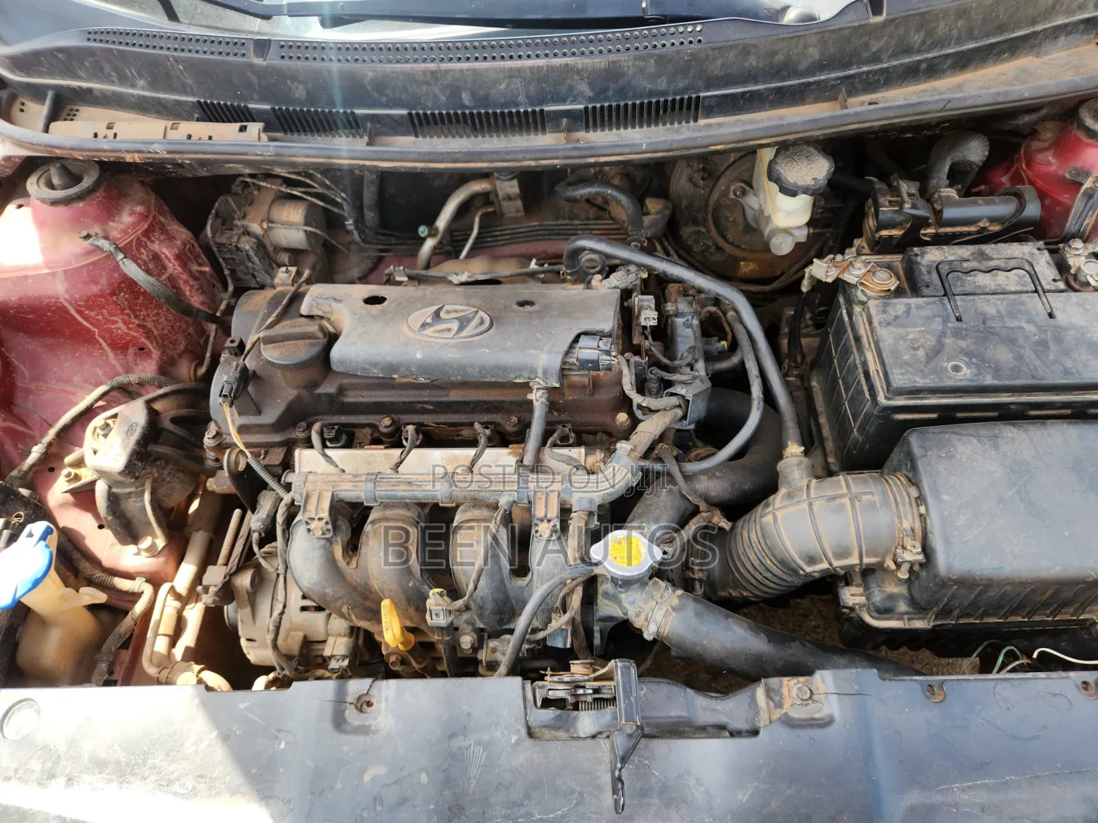 Hyundai Accent GLS 2013 Maroon