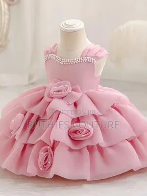 Bubble Steps Ball Gown for Girls, Kiddies Fashion