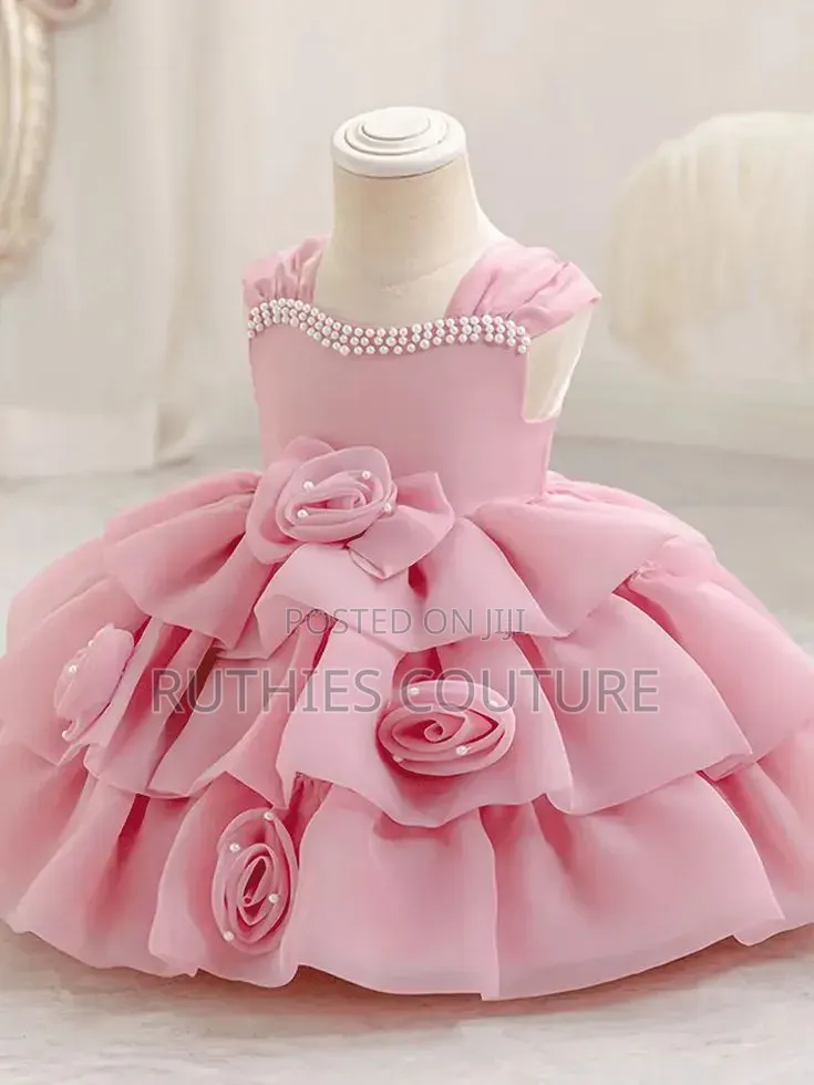 Bubble Steps Ball Gown for Girls, Kiddies Fashion