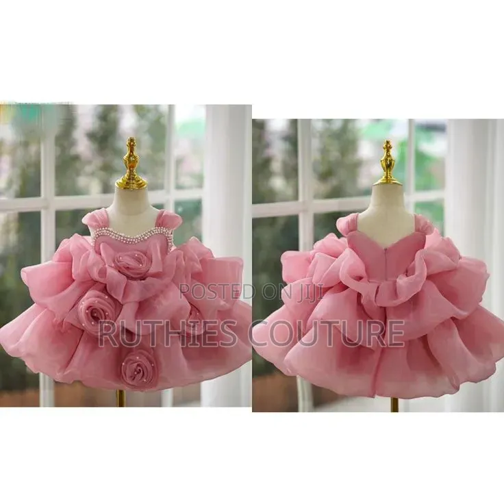 Bubble Steps Ball Gown for Girls, Kiddies Fashion