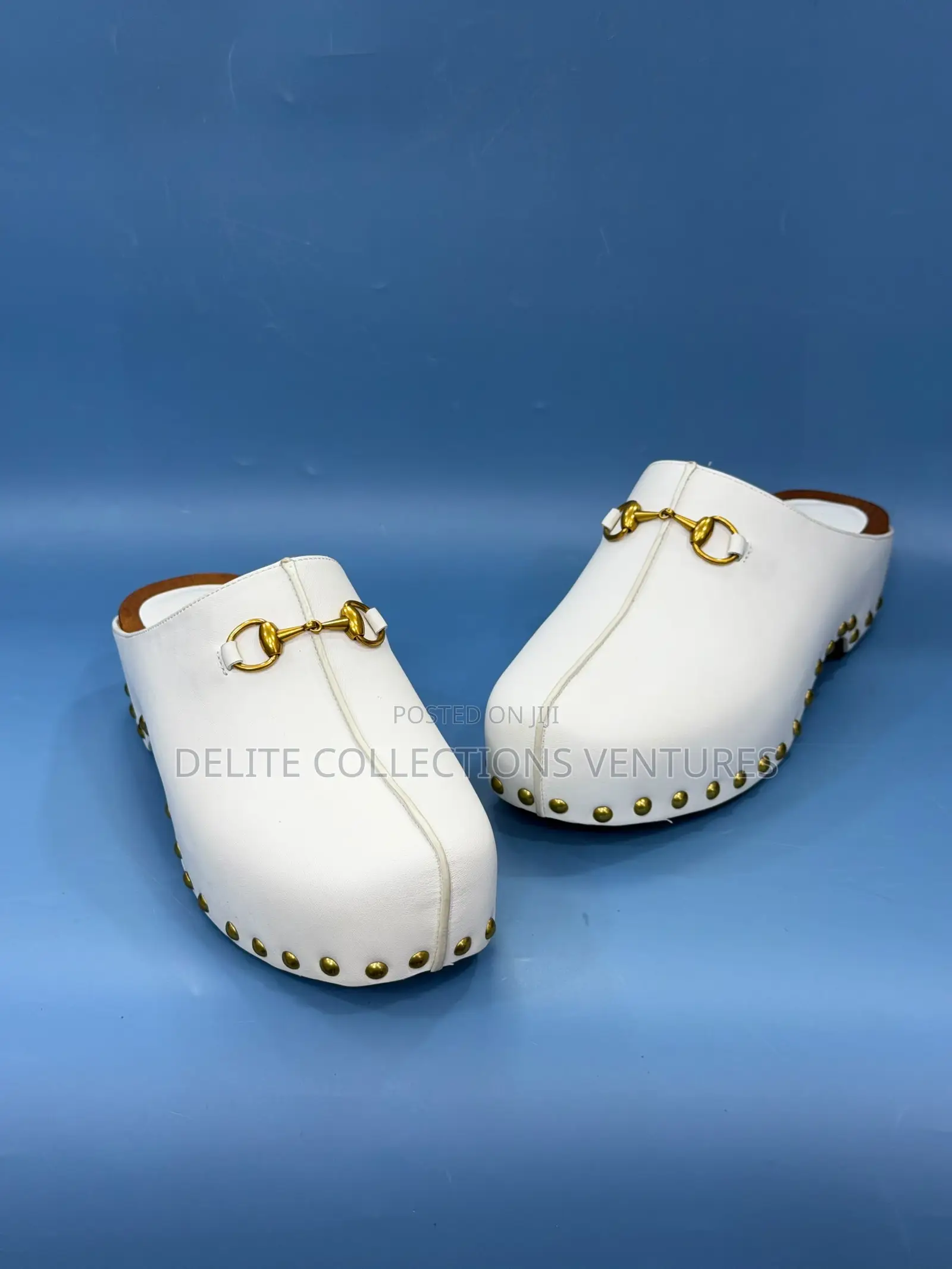 *Brand New Gucci Platform Clogs With Horsebit*