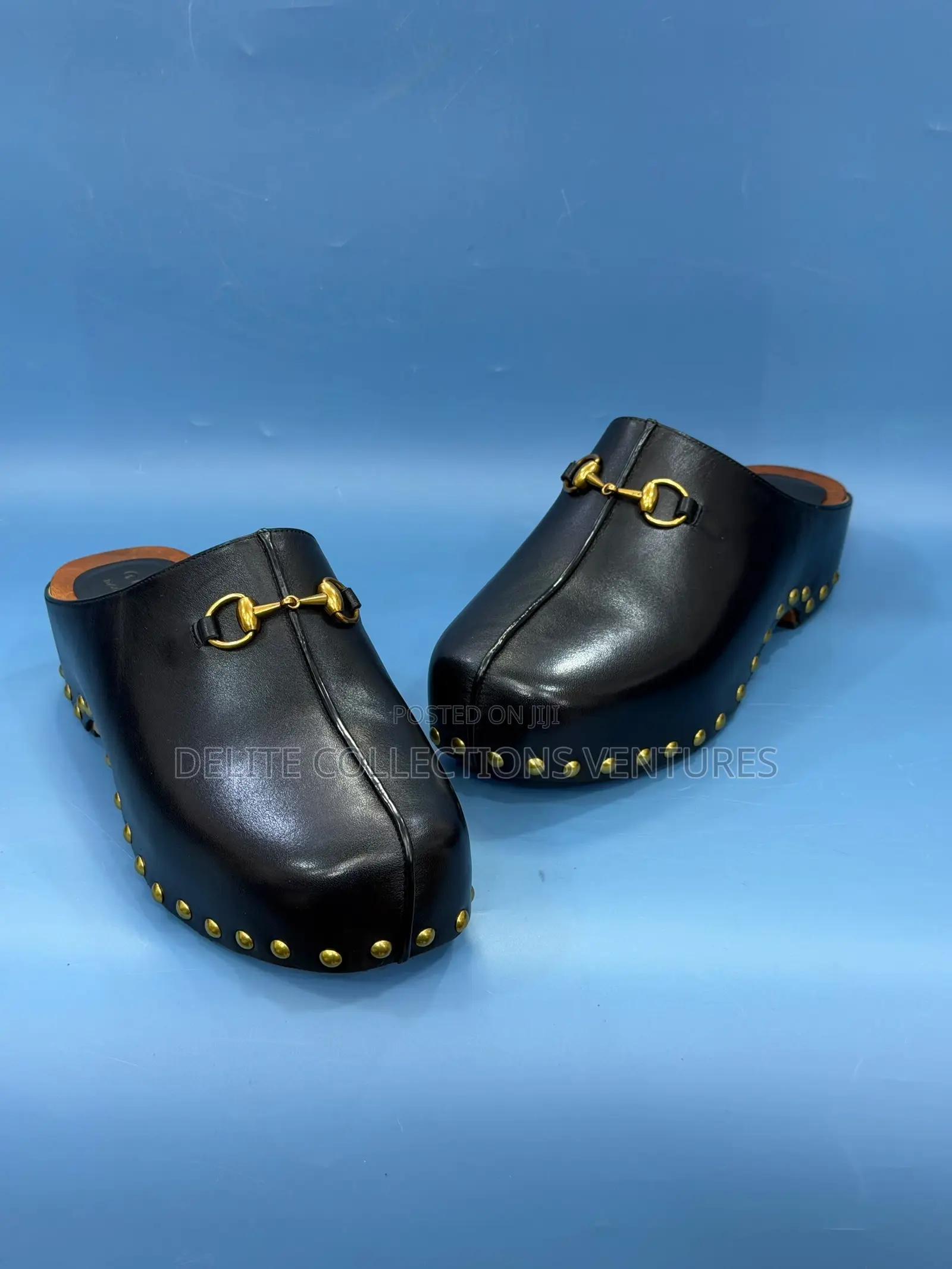 *Brand New Gucci Platform Clogs With Horsebit*