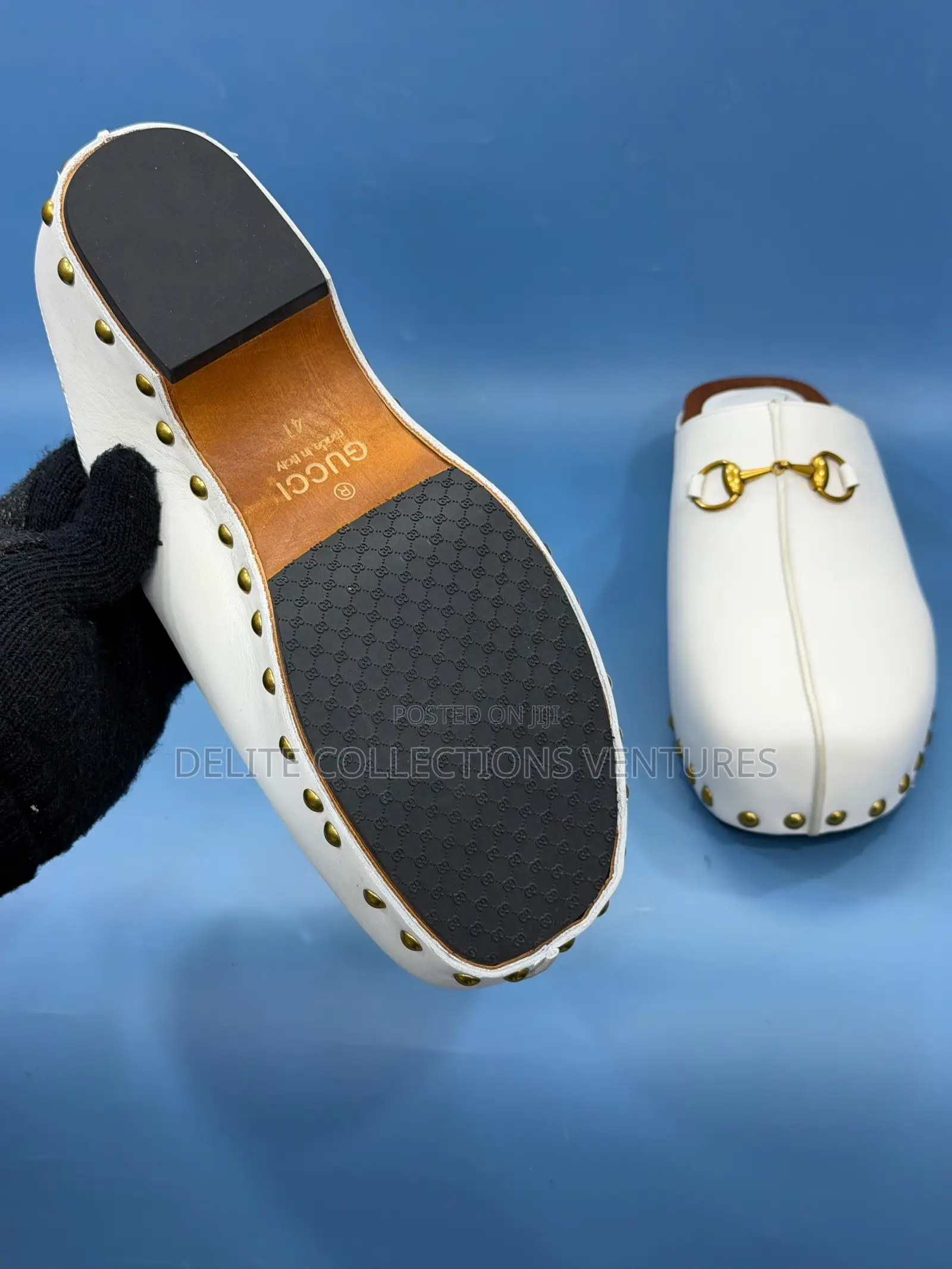 *Brand New Gucci Platform Clogs With Horsebit*