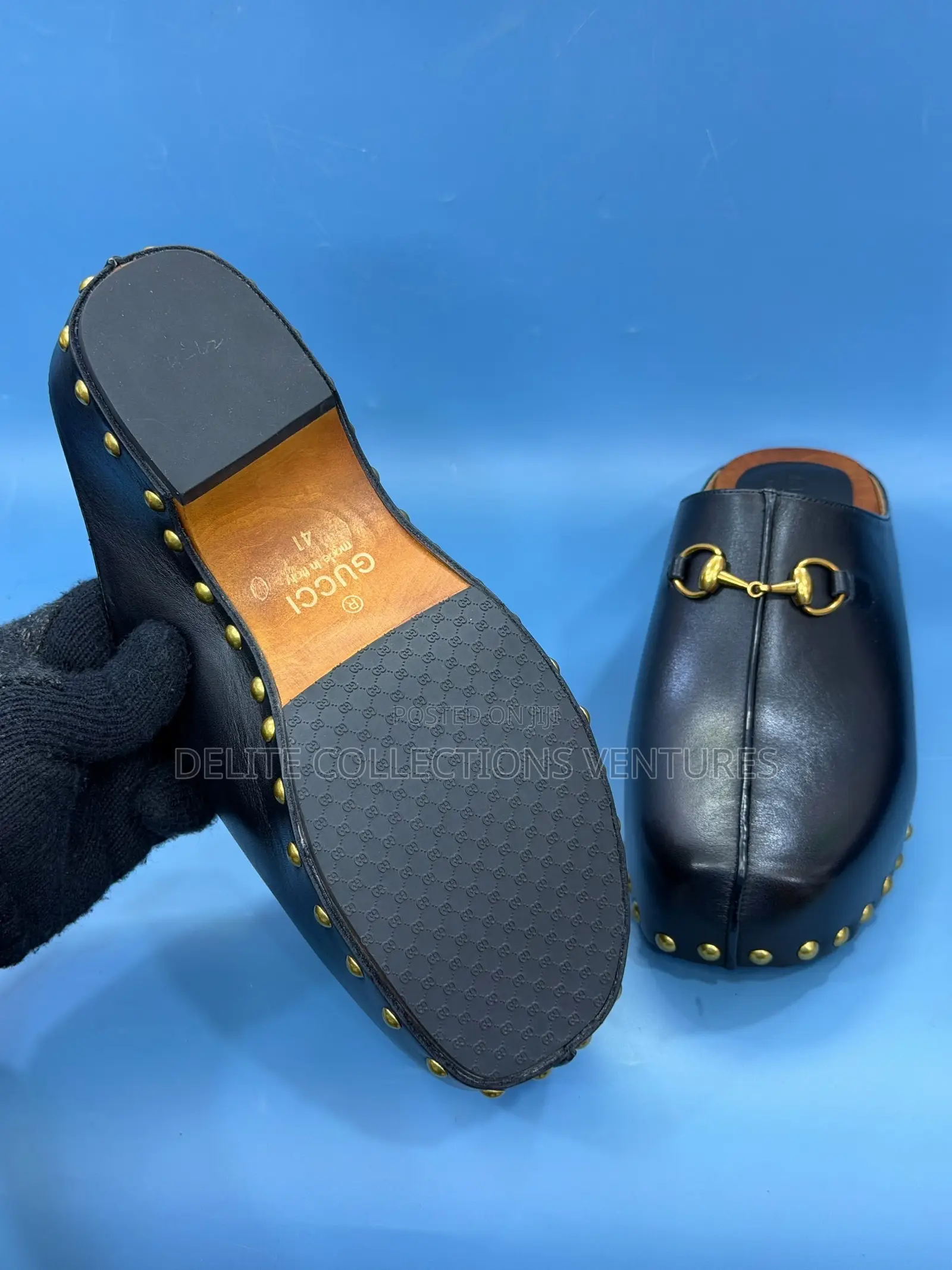 *Brand New Gucci Platform Clogs With Horsebit*