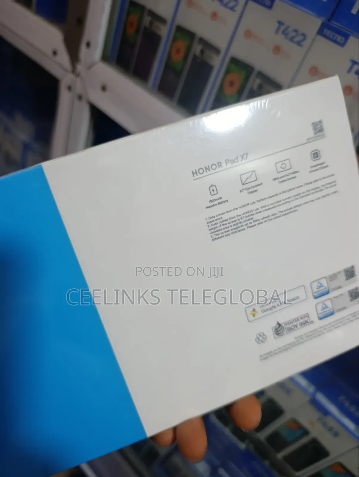 New Honor Pad X7 128 GB Silver