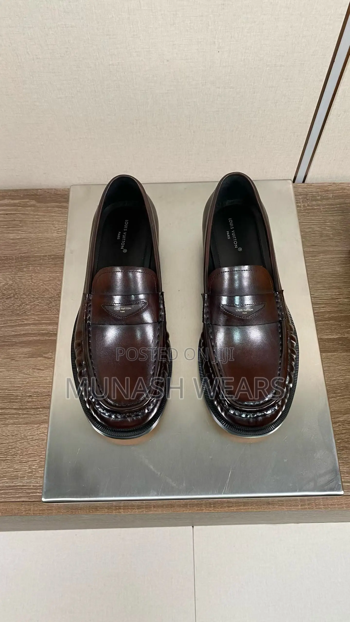 Luxury Louis Vuitton Loafers for Men Available in Brown and Black
