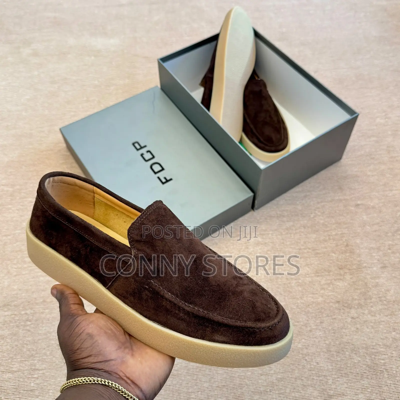 Valmont Suede Loafer “Coffee Brown”