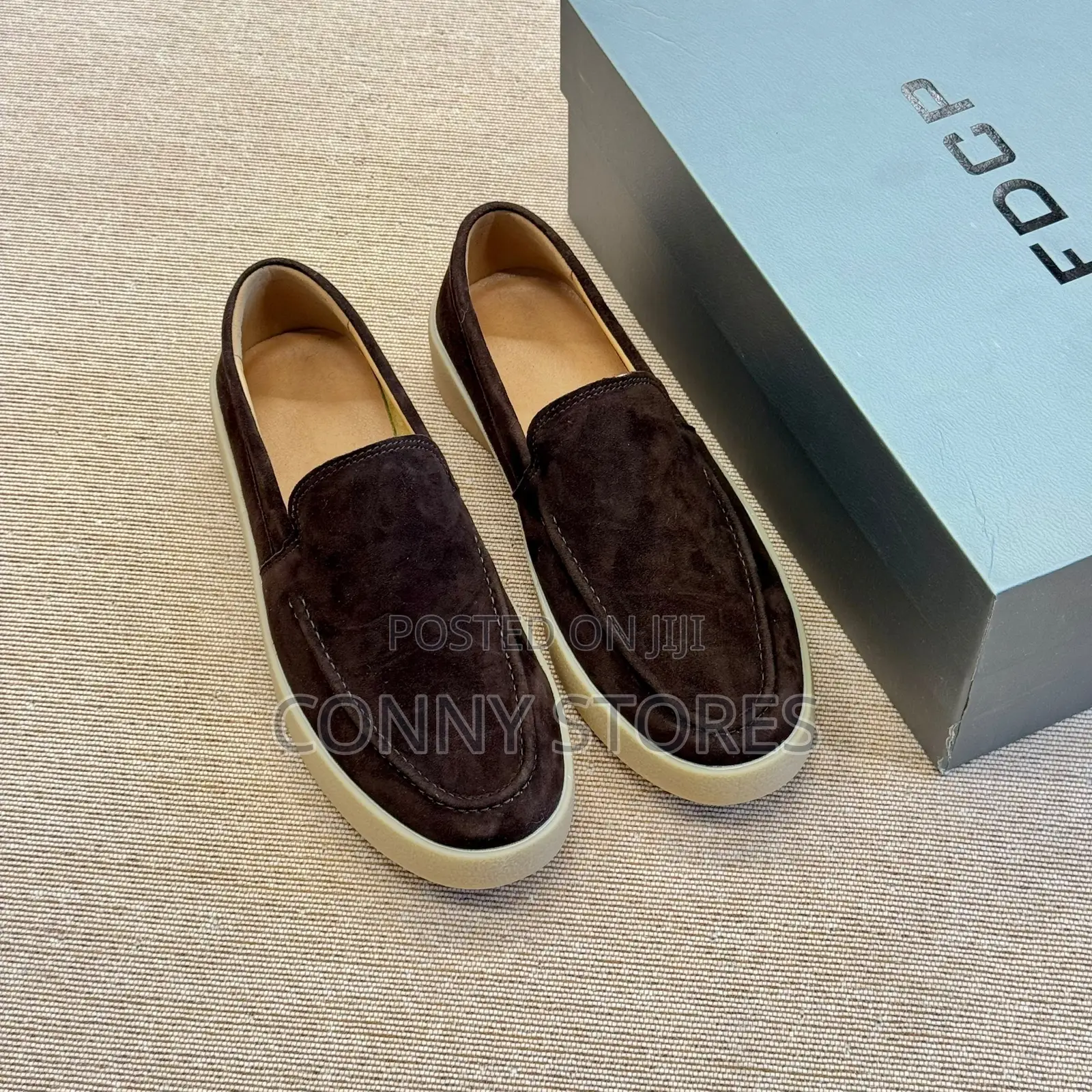 Valmont Suede Loafer “Coffee Brown”