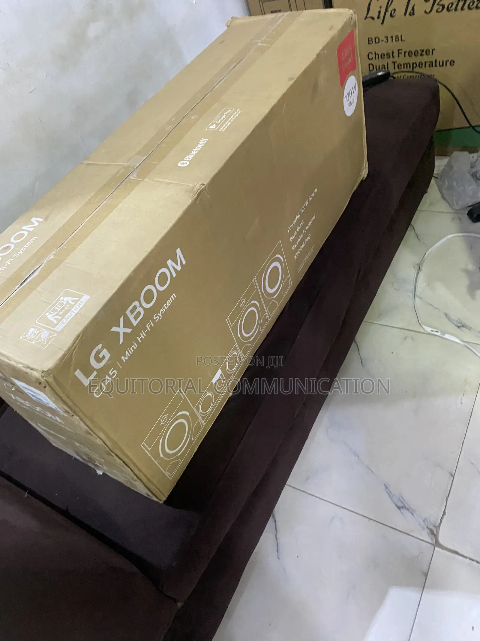 LG CJ45 720W Bluetooth Hi-Fi System for Party Entertainment