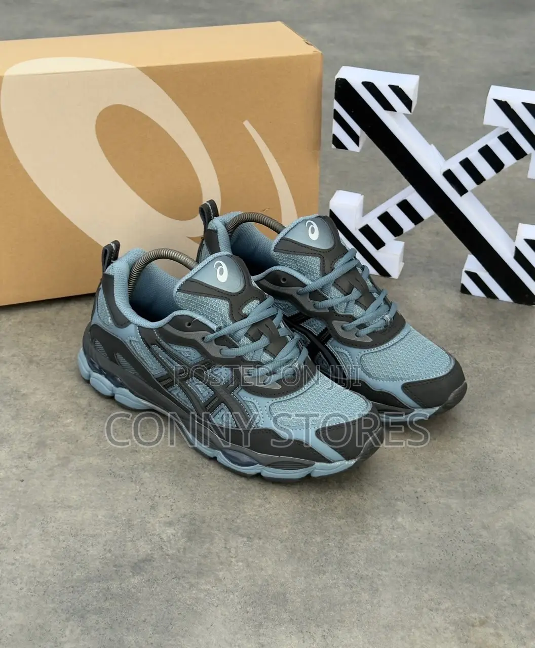 Asics Gel Kayano Black and Blue