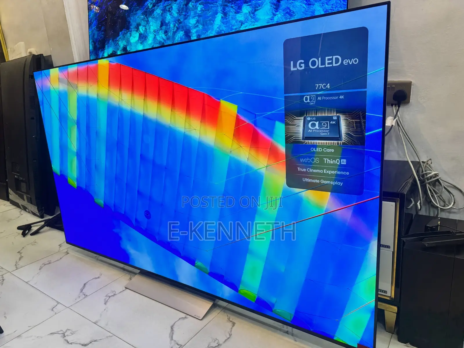 LG 77” Inches C4 Oled Wvo 4k Smart TV With 144hz