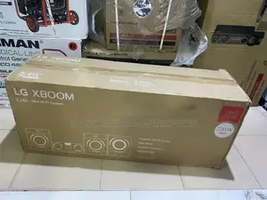 LG CJ45 XBOOM 720W Bluetooth Mini Hi-Fi Audio Setup