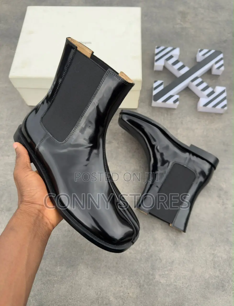 Maison Margiela Tabi High Top Shoes