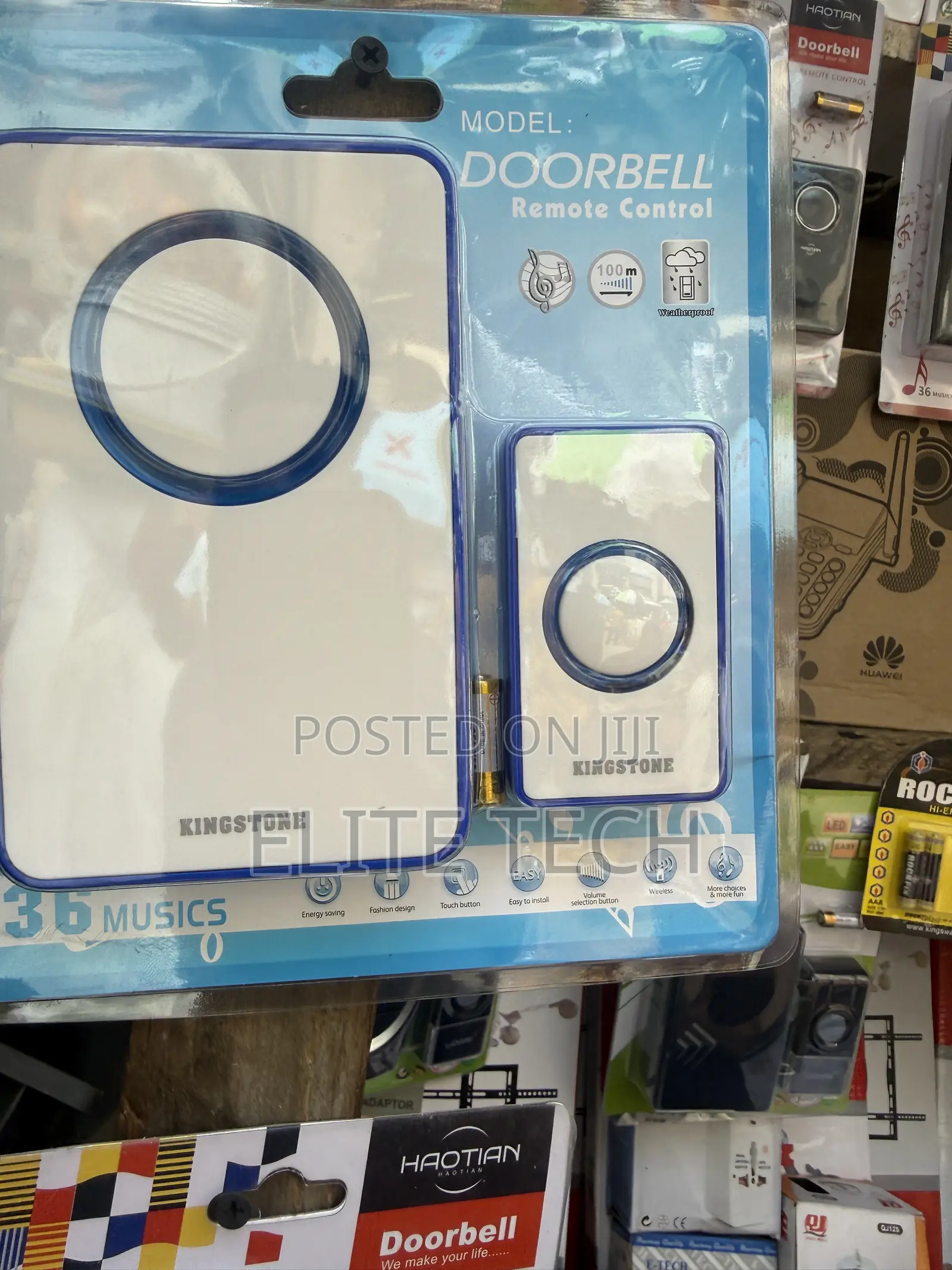 Smart Wireless Doorbell for Homes & Offices - Easy Installation