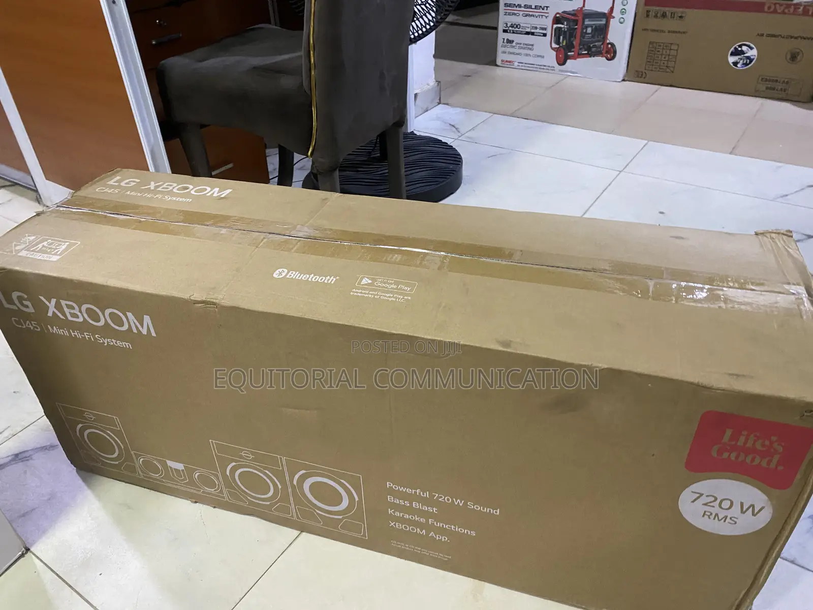 LG CJ45 720W Mini Hi-Fi Bluetooth Music Entertainment System