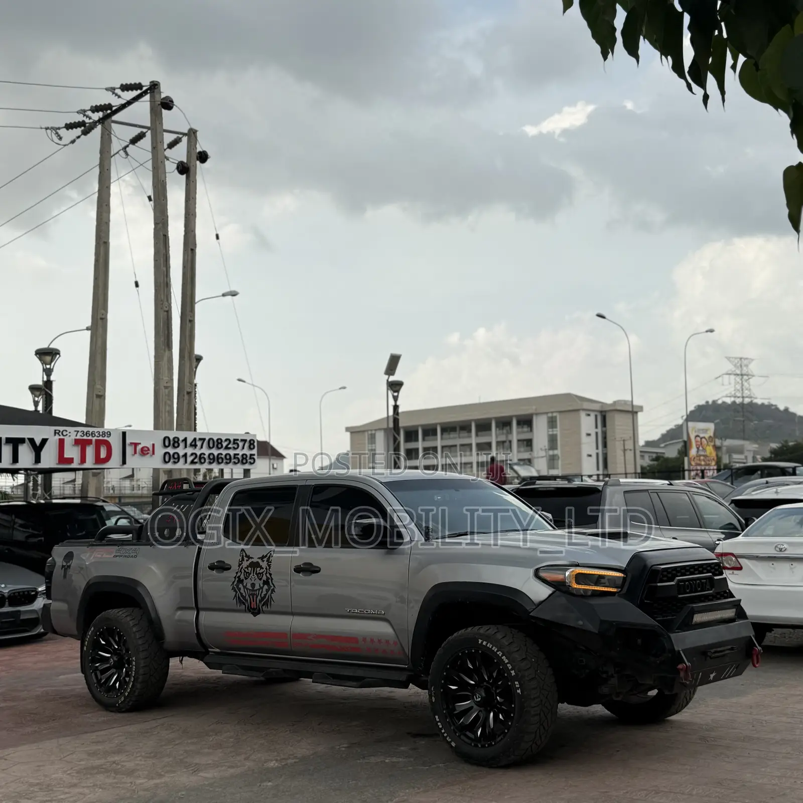 Toyota Tacoma TRD Off Road 2017 Gray